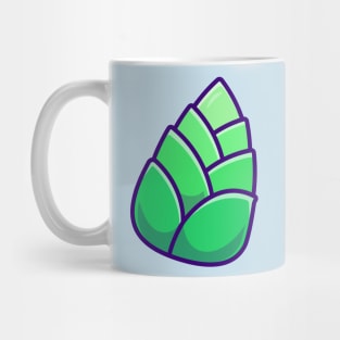 Artichoke Vegetable Cartoon Mug